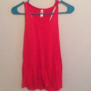 Red tank top